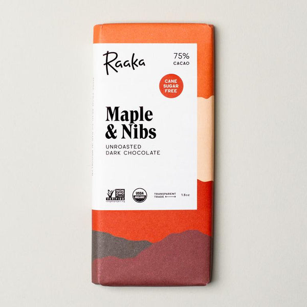 Maple & Nibs Chocolate Bar